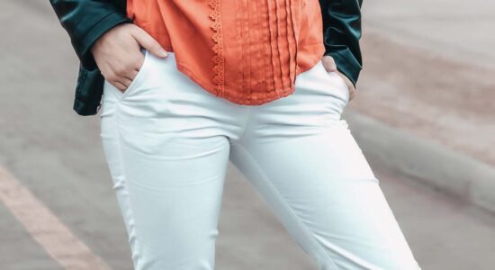 pantaloni bianchi