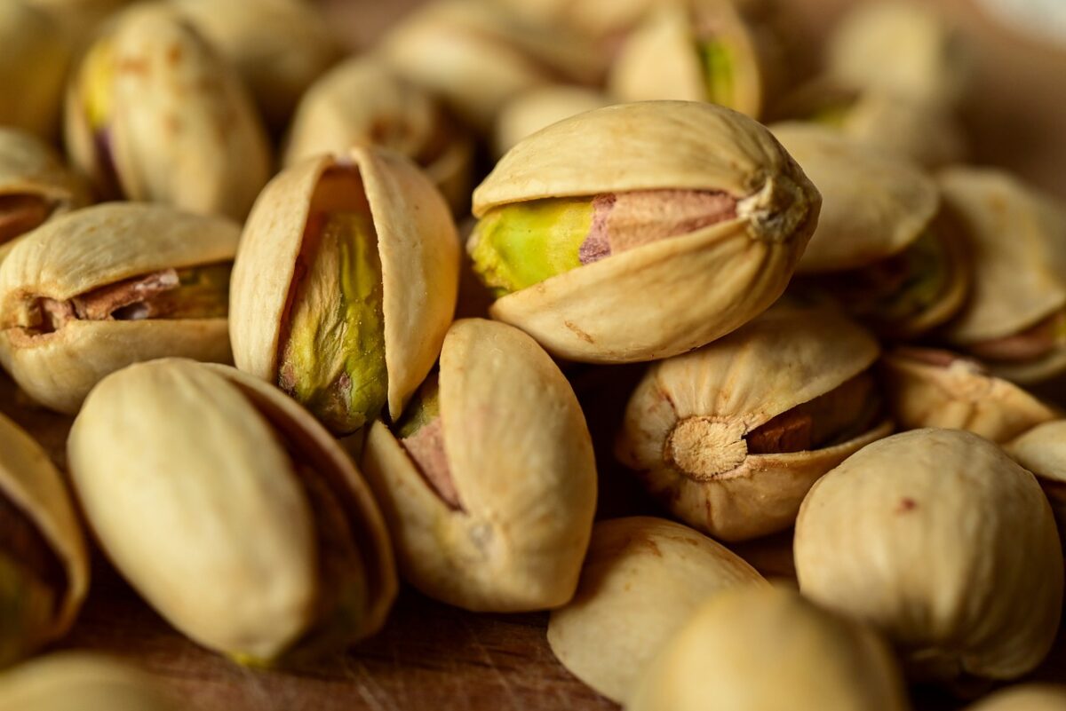 A base di crema al pistacchio