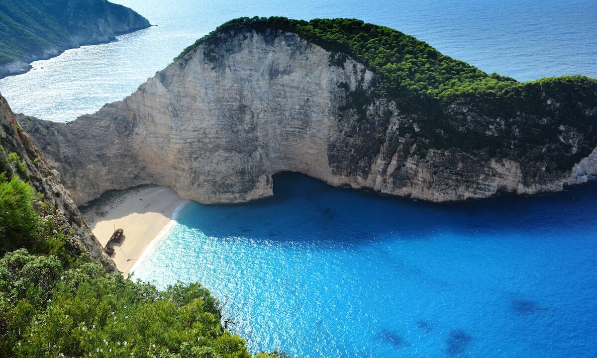 Acque cristalline a Zante