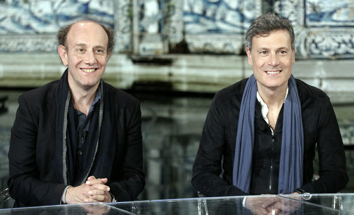 Al Teatro lirico Giorgio Gaber di Milano il duo comico Ale e Franz si esibirà nello spettacolo “NatAle&FranzShow”