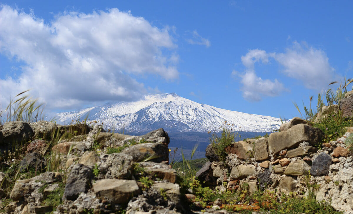 Anche in Sicilia è possibile sciare sulle pendici dell'Etna