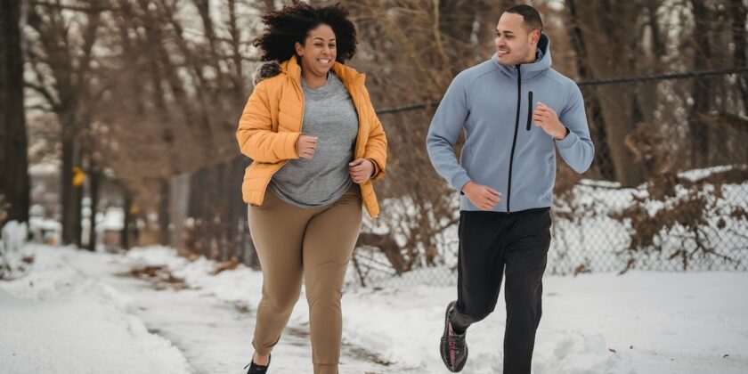 Andare a correre e camminare quando fa freddo