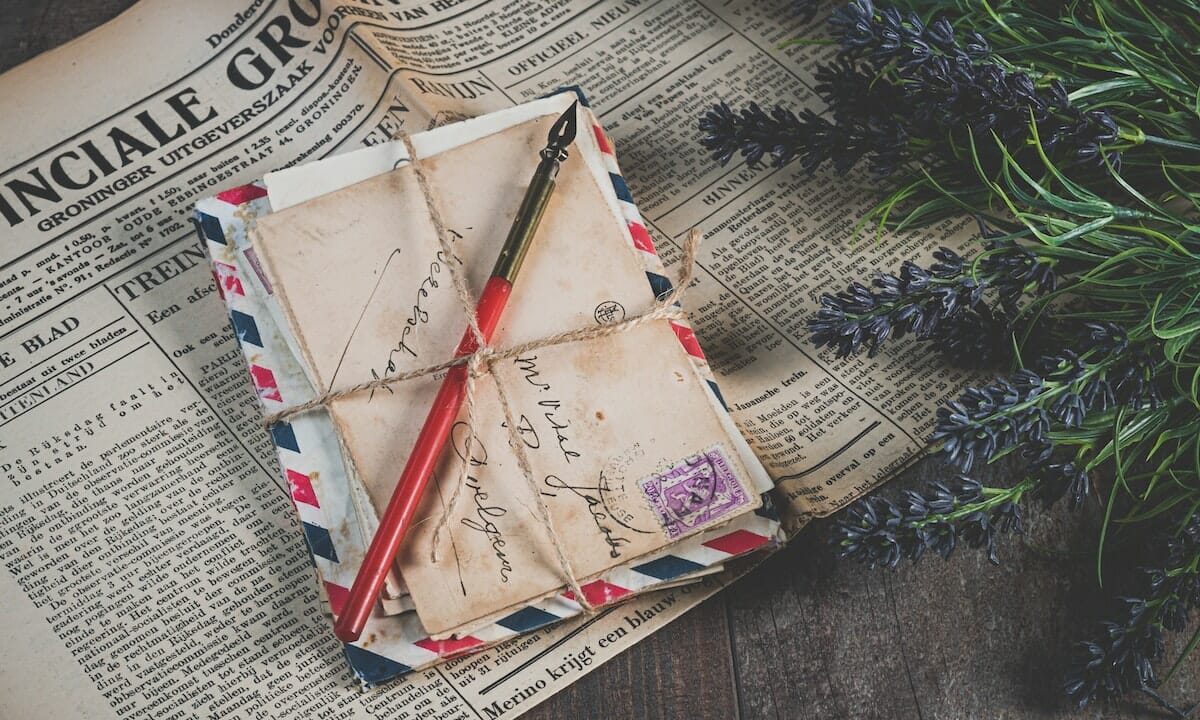 Andare alla ricerca di qualche vecchia lettera
