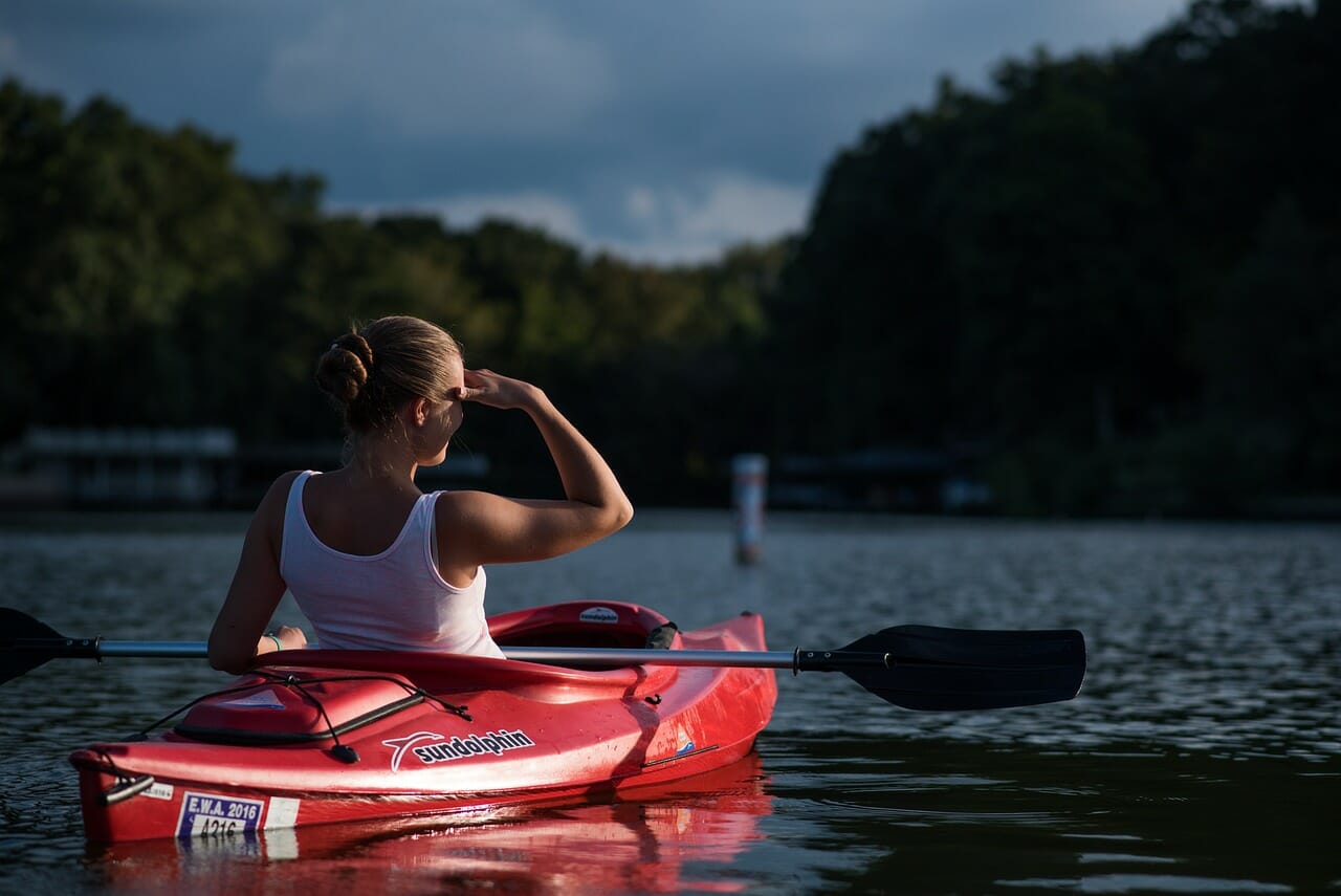Andare in kayak
