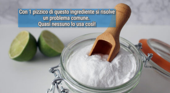 Basta 1 pizzico di bicarbonato