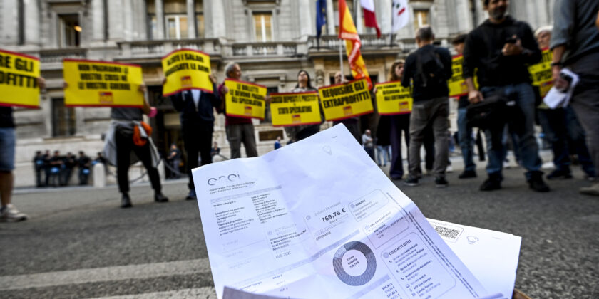 Buone notizie sulle bollette