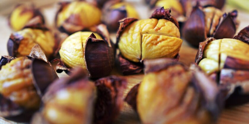 Come cuocere le castagne al forno