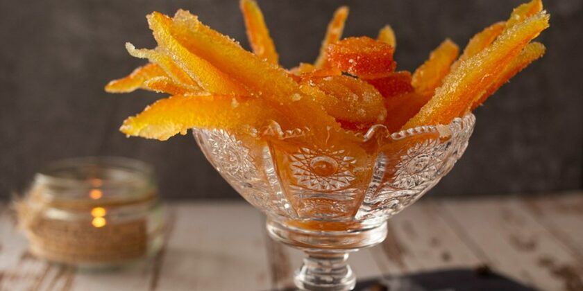 Come fare le scorze di arancia candita
