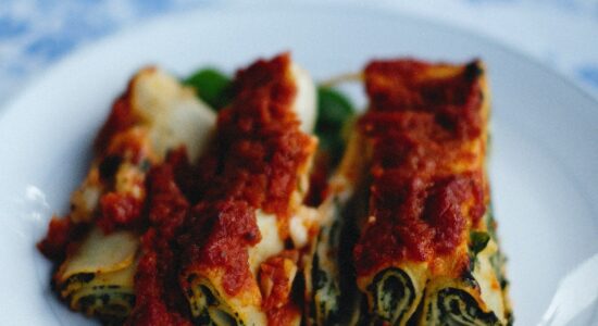 Cremosissimi cannelloni di pesce