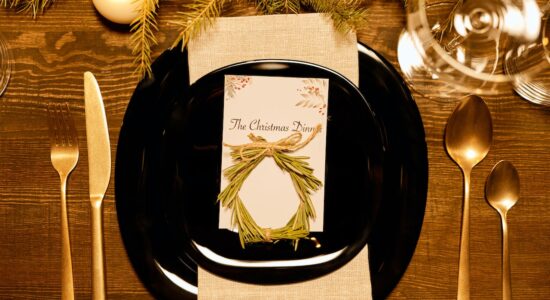 Decorare la tavola di Natale-proiezionidiborsa.it