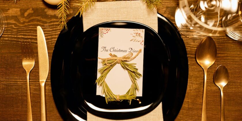 Decorare la tavola di Natale-proiezionidiborsa.it