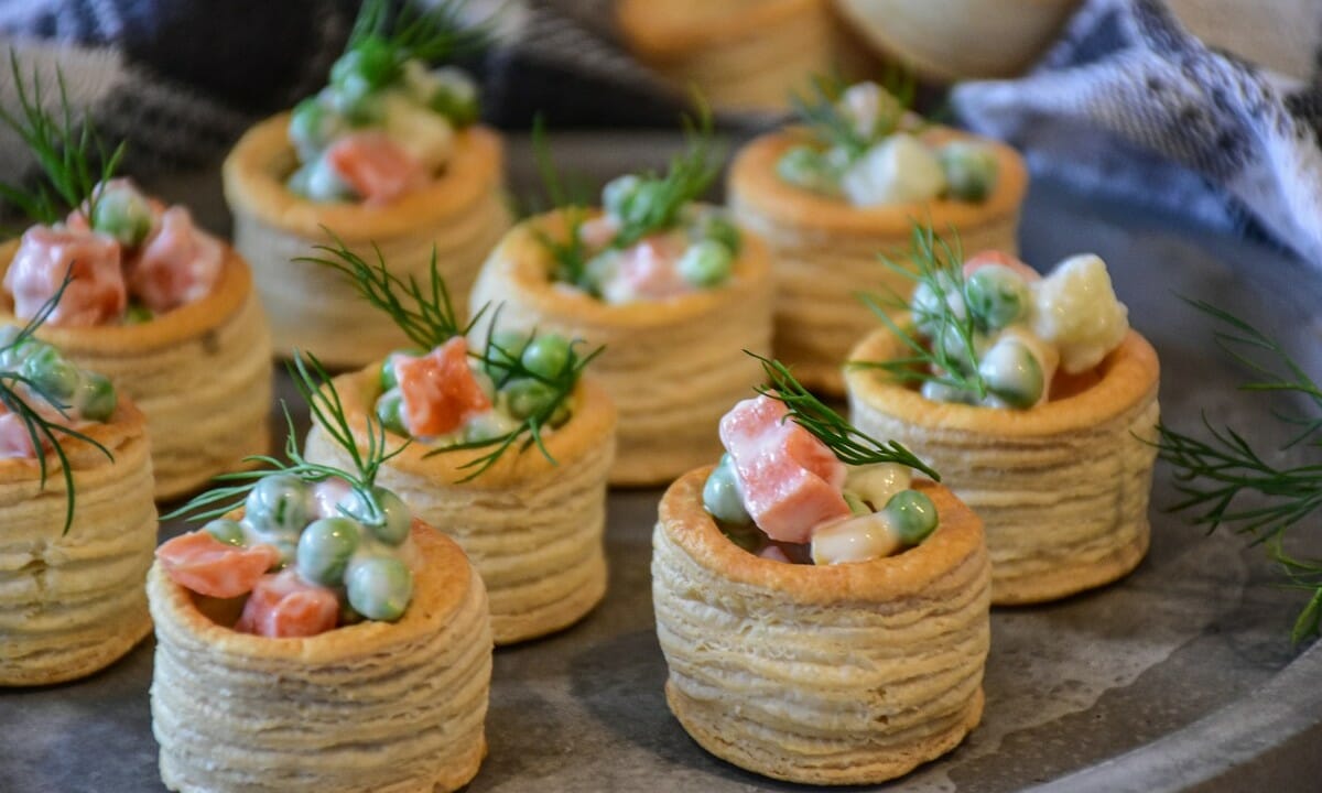 Fare una montagna di vol au vent