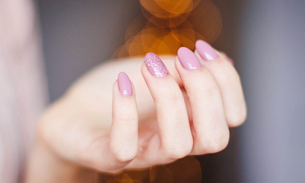 Il rosa si può arricchire con dei glitter