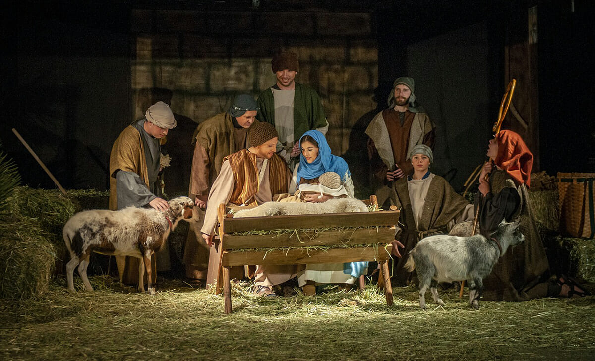 In Campania vivere la magia del Presepe Vivente di Casarlano