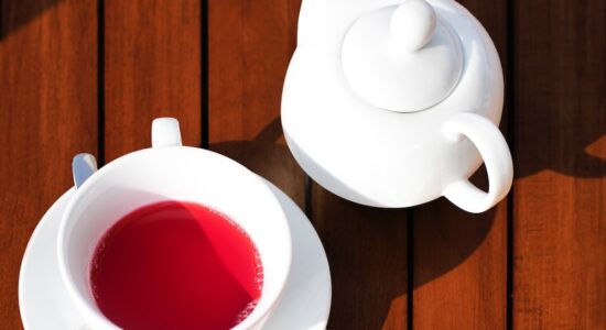 La bevanda dal colore rosso