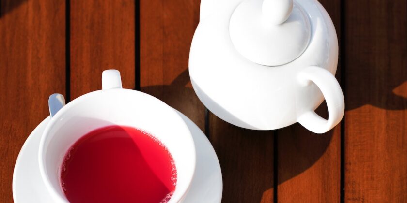 La bevanda dal colore rosso