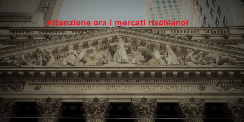 La strada per i mercati è al ribasso