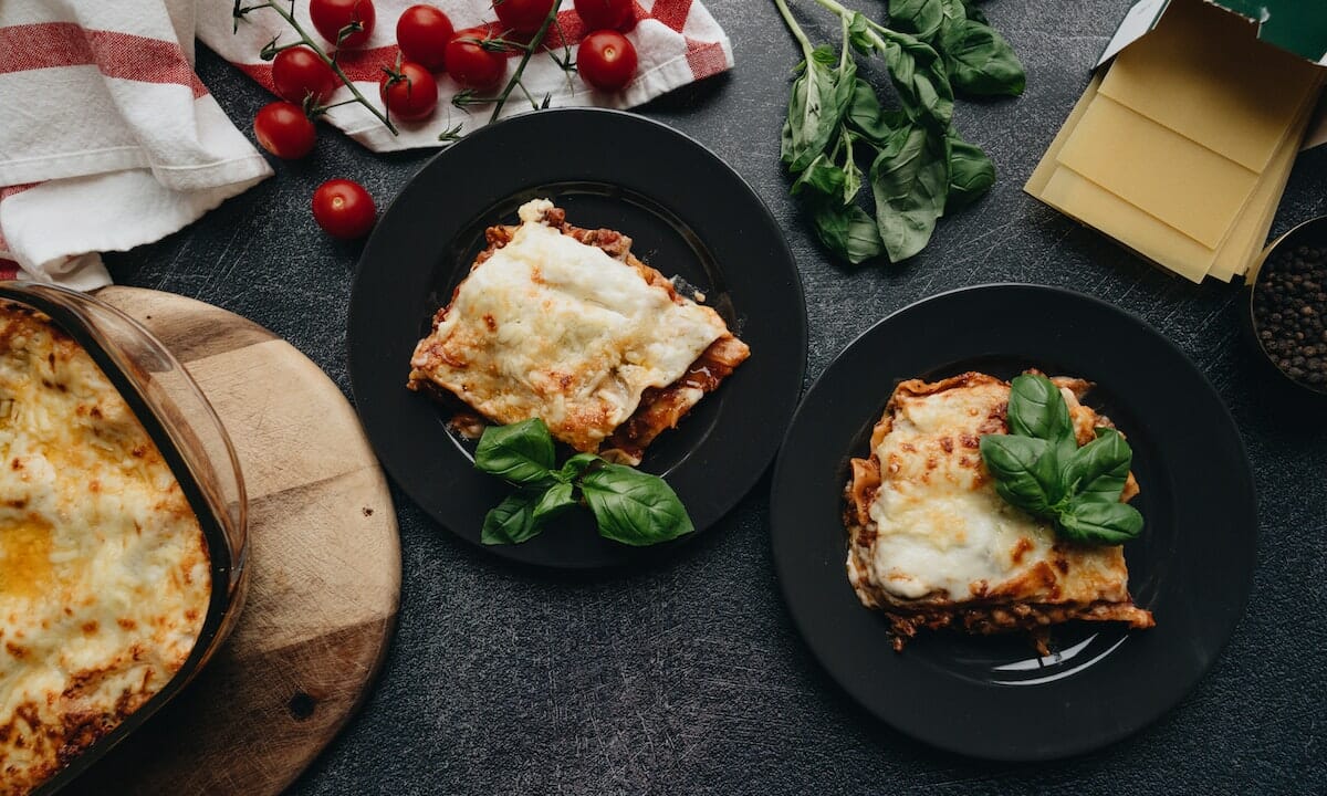 Lasagne con le lenticchie