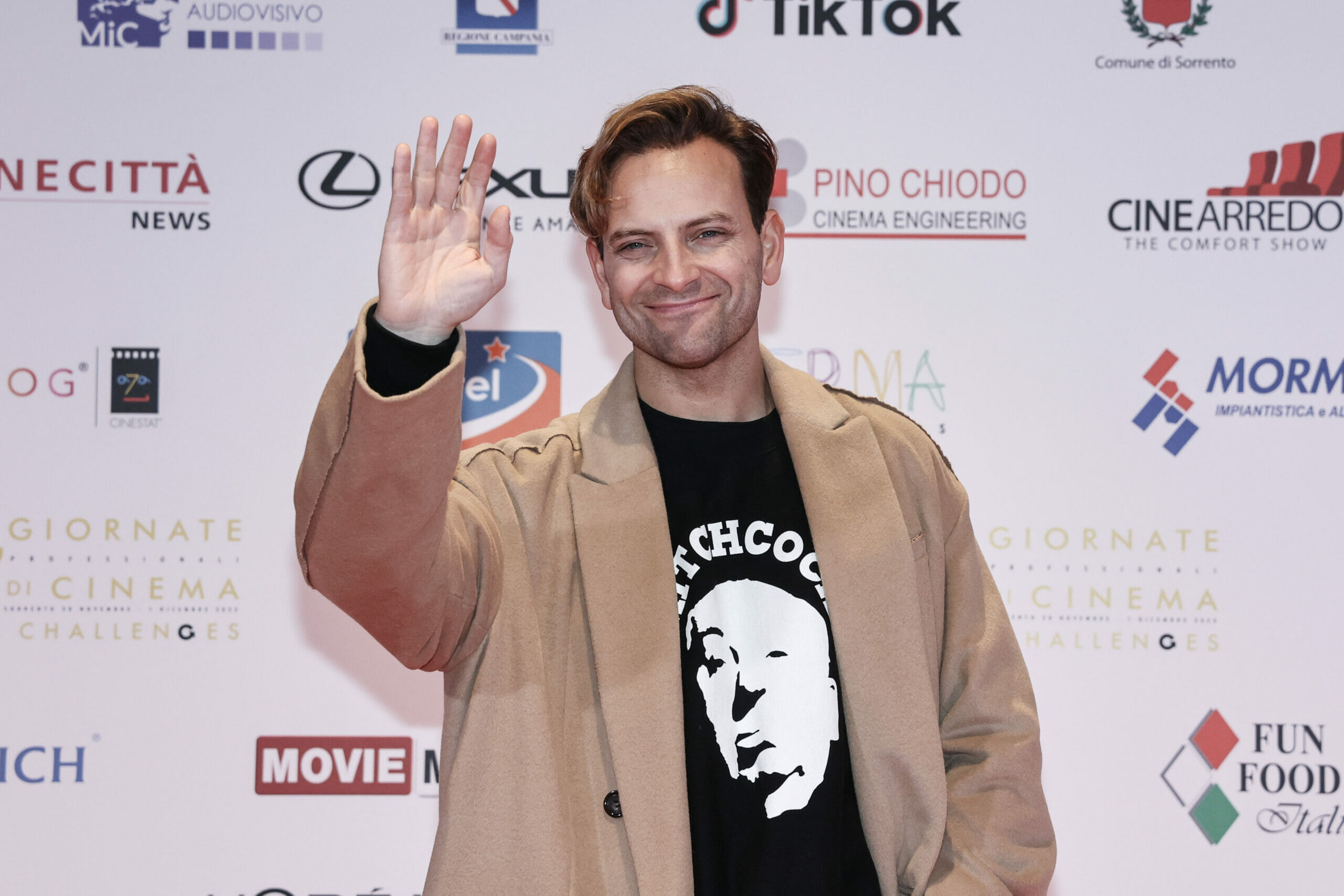 L'attore Alessandro Borghi