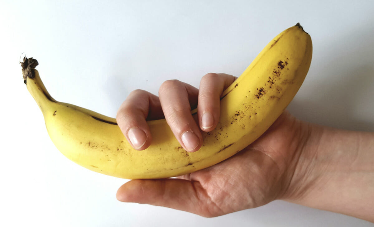 Le macchie nere sulle banane non sono segno di marcescenza