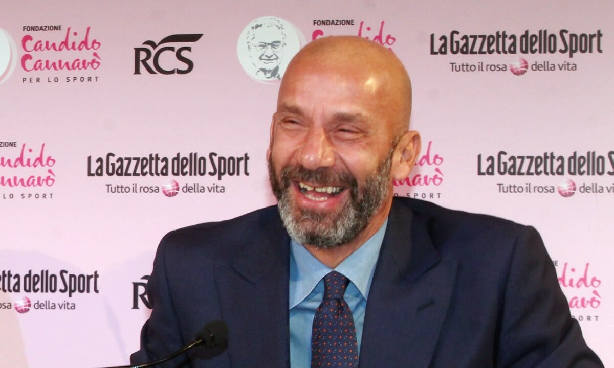 Le parole di grandissimo affetto sono per Gianluca Vialli