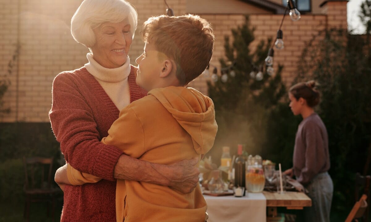 Nonna e nipote
