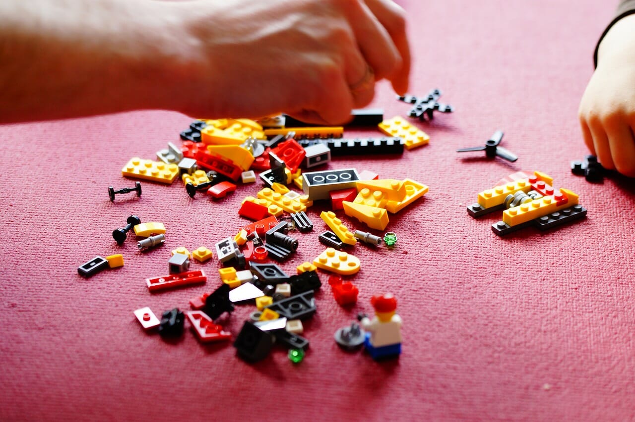 Per chi invece aveva una passione per i Lego