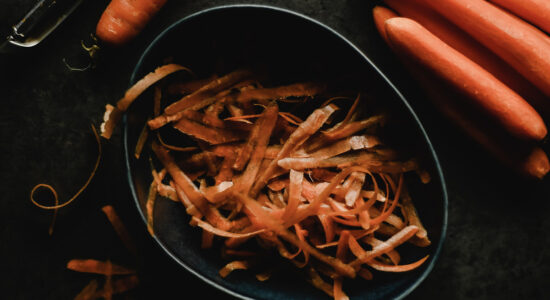 Ricetta per utilizzare scarti di verdure come le bucce di carota