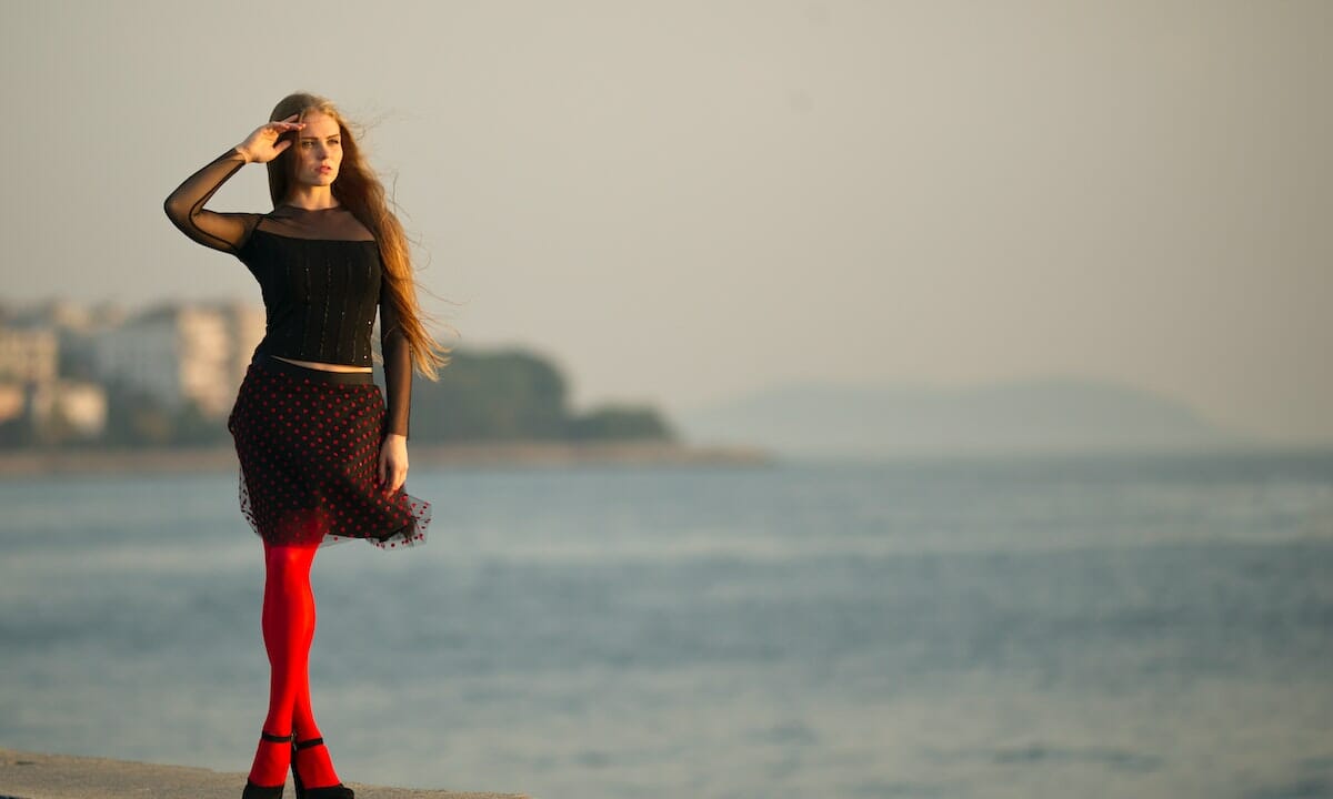 Rosso e nero per un look sensuale
