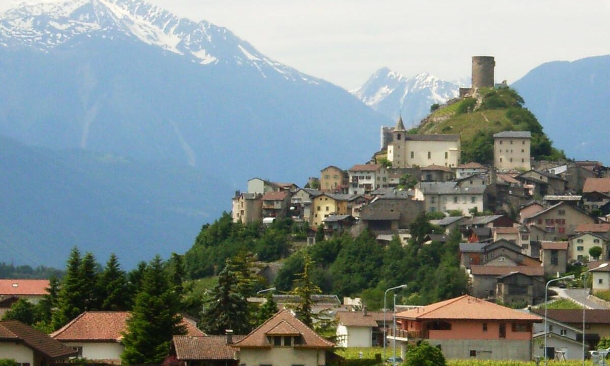 Saillon, piccolo borgo svizzero