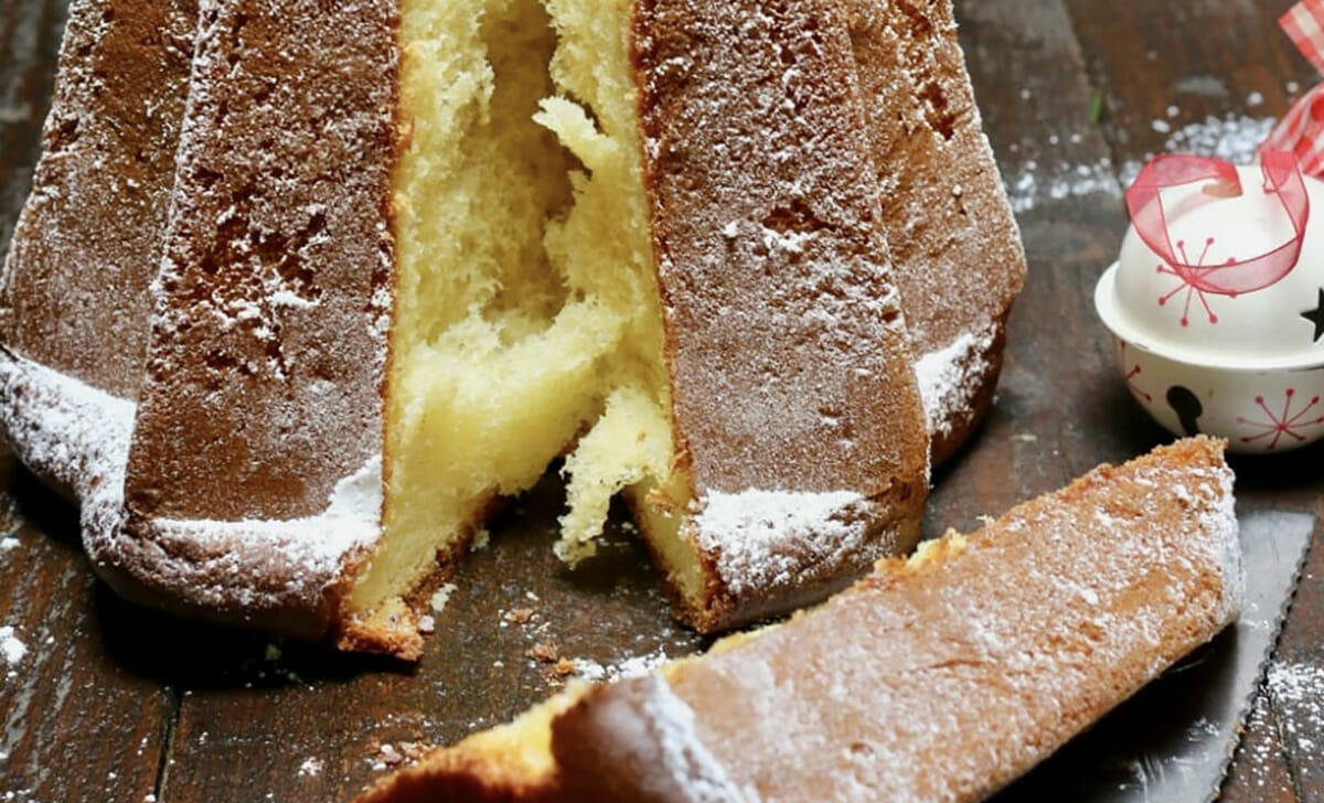 Se vogliamo assaggiare un pezzettino di pandoro è meglio prenderlo prima del pasto