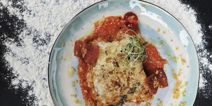 Spettacolari lasagne di polenta e ragù di salsiccia