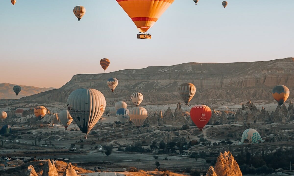 Suggestivo giro in mongolfiera