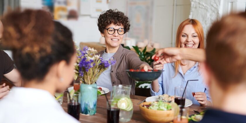 Un pranzo o una cena deliziosi