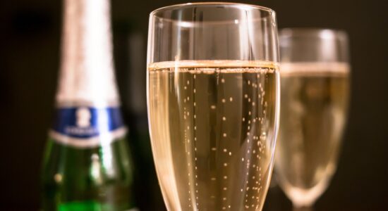 Una bella coppa di champagne