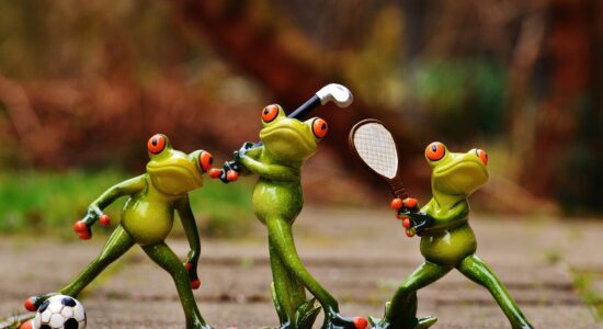 Una pallina da tennis stanca di giocare
