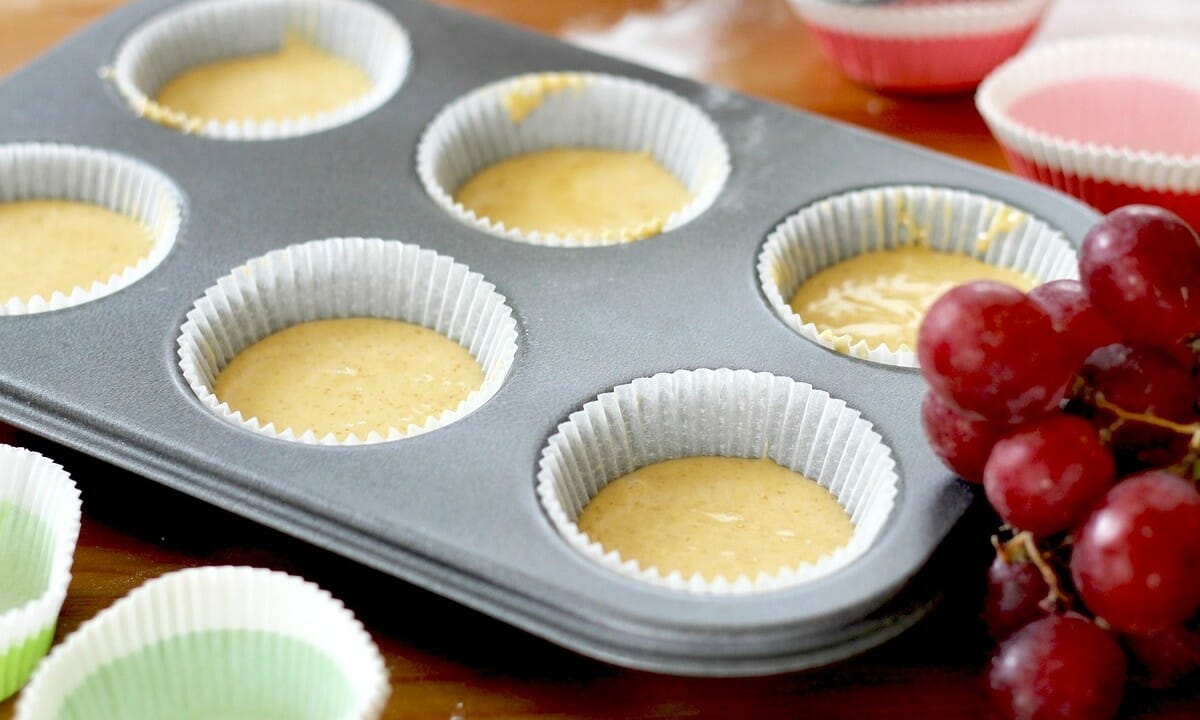 Usare gli stampini per i muffin