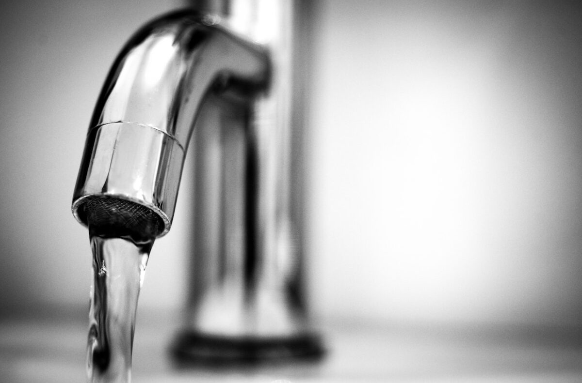 Usare l'acqua del rubinetto