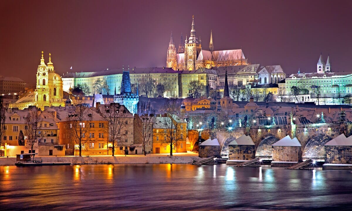 Veduta su Praga