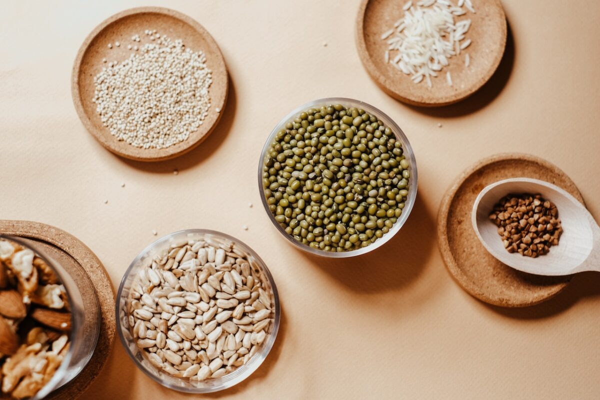 Cereali privi di glutine come la quinoa, il riso o il miglio