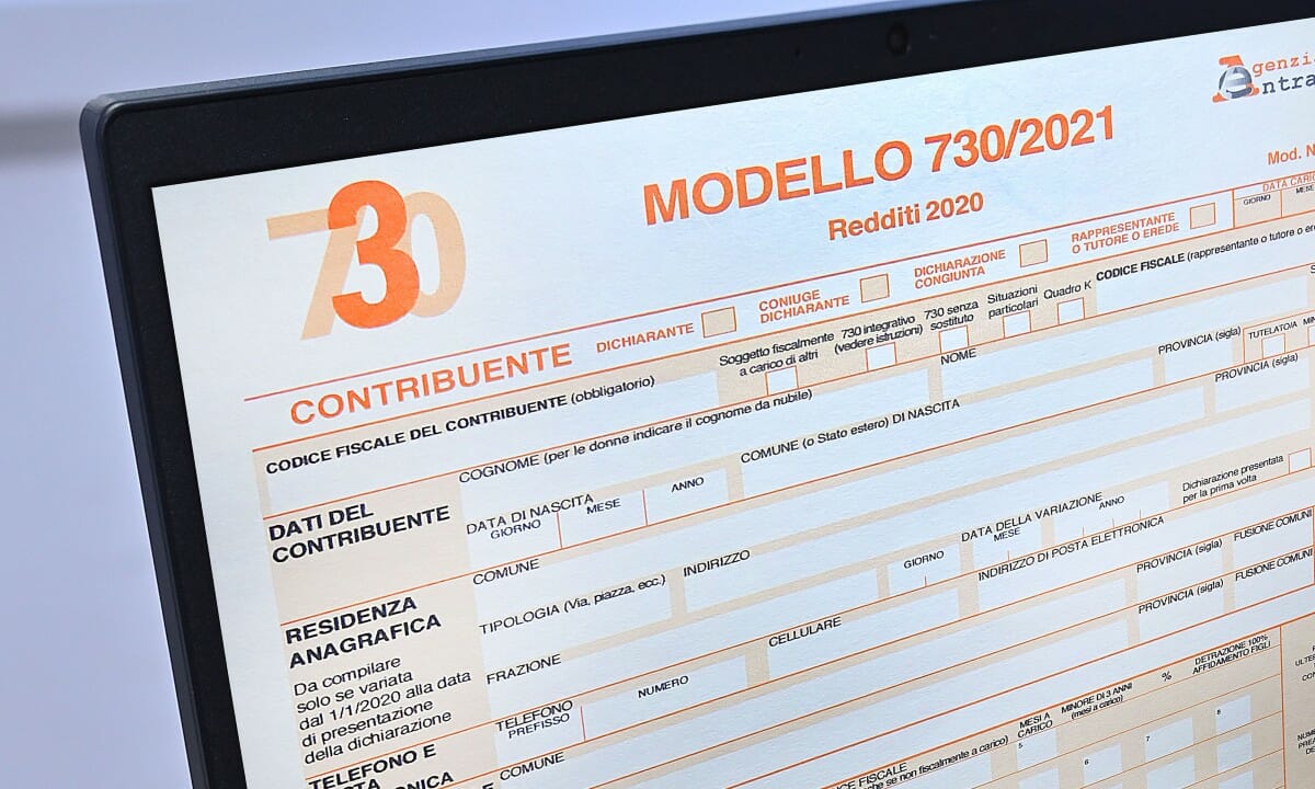 dichiarazione dei redditi 2021