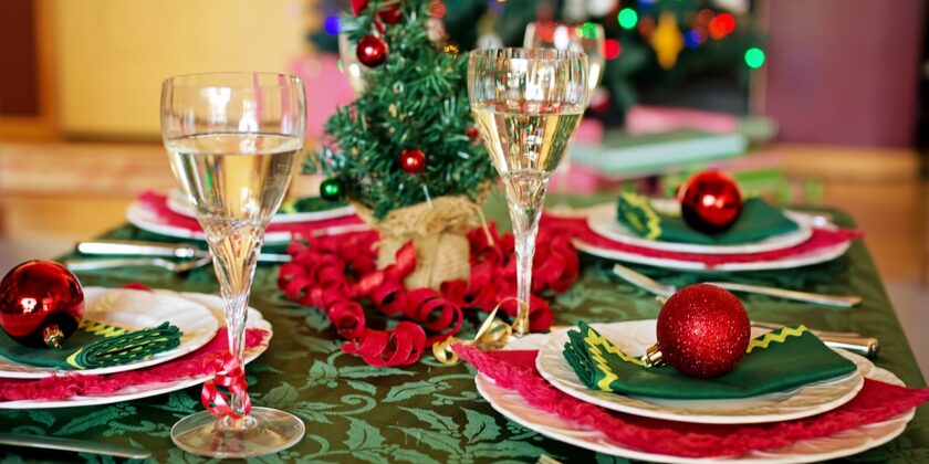 errori da non fare per apparecchiare la tavola a Natale