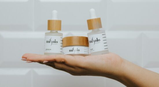 Etichette dei prodotti di bellezza