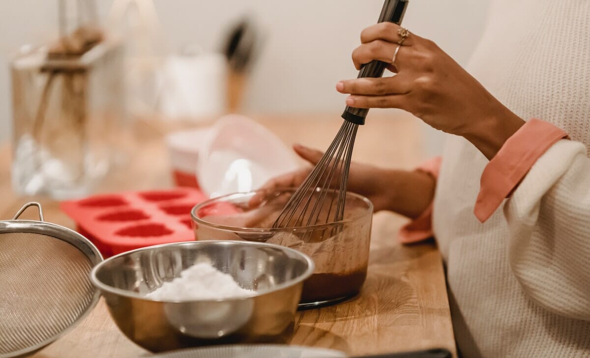 farine integrali e cioccolato per dolci fatti in casa