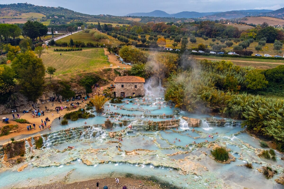 Inizio dell'anno alle terme