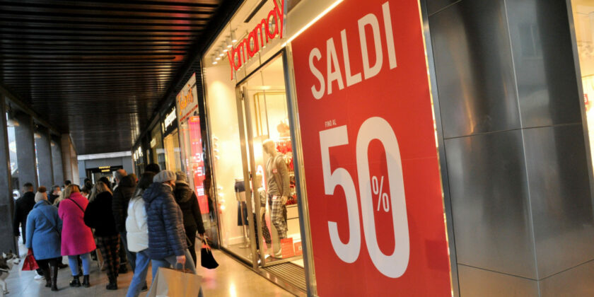 inizio saldi invernali gennaio