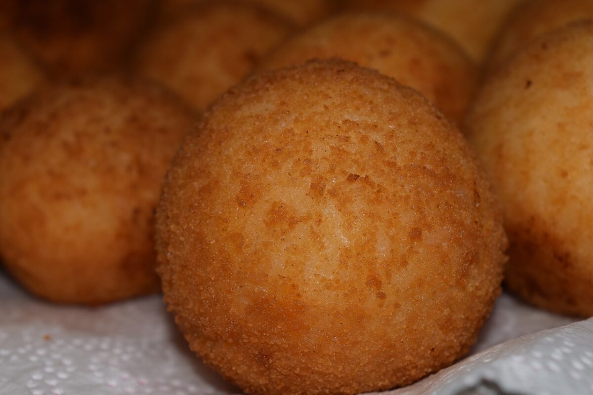 L'arancino è un must per riciclare il riso