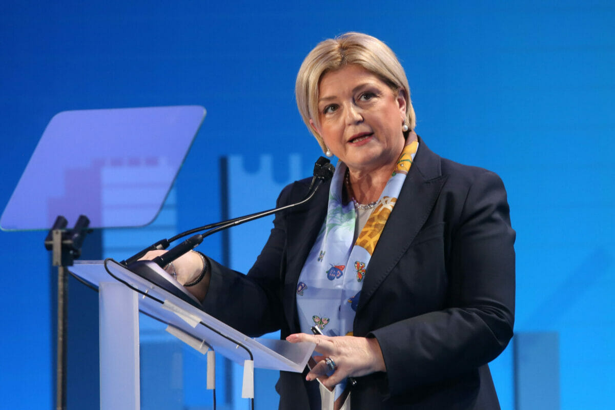 la Ministra Marina Calderone