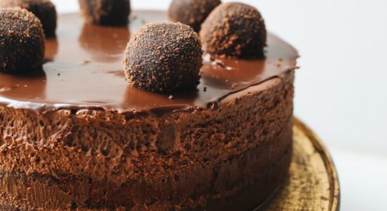 La torta squisita e golosa