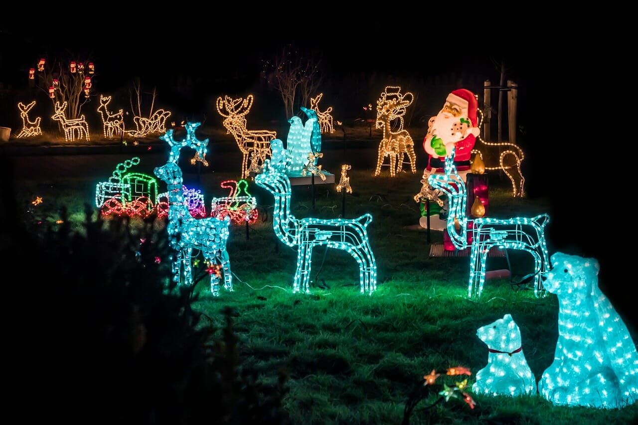 le renne a LED